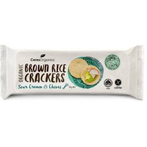 Brown Rice Crackers - Sour Cream