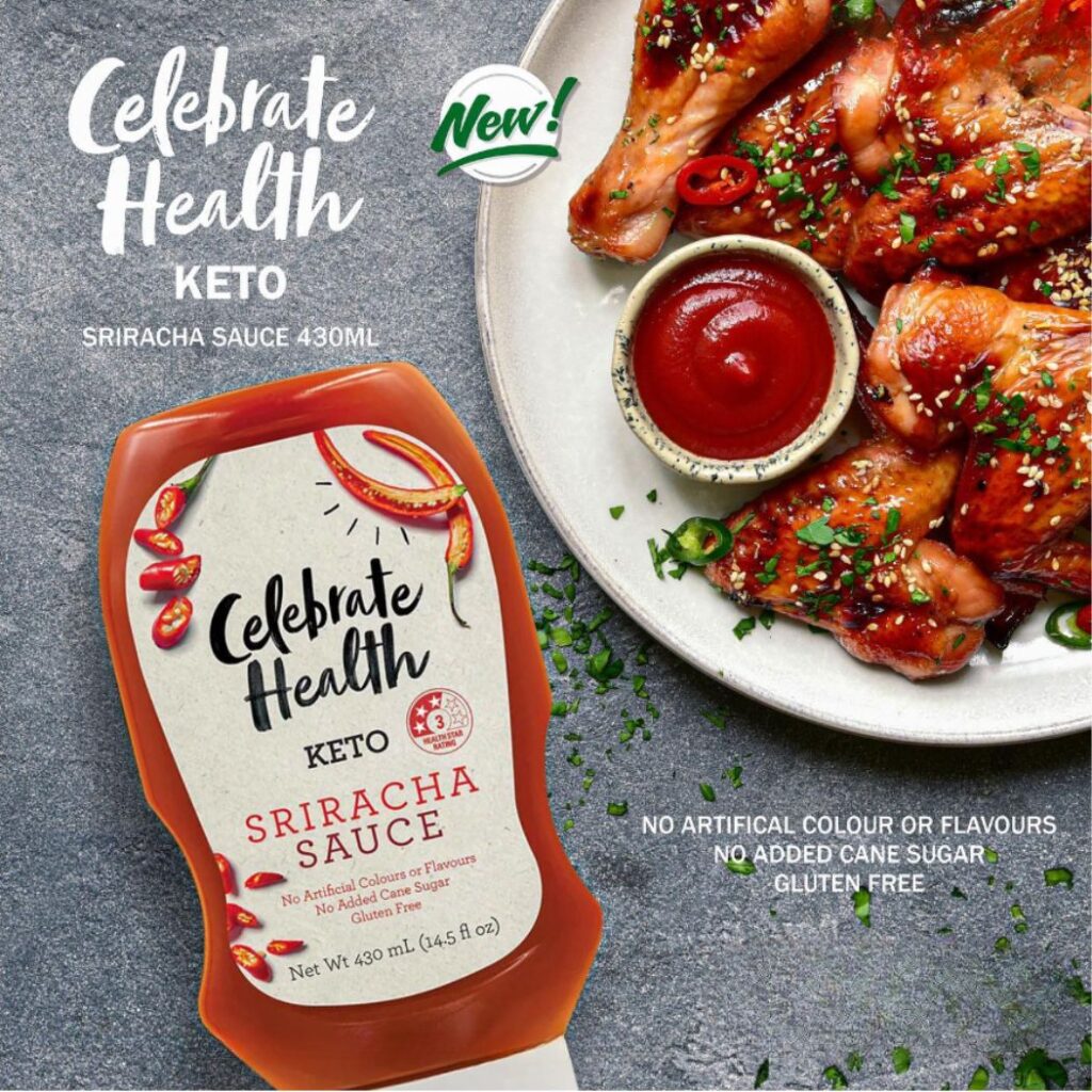 Celebrate Health_Sriracha Sauce Promo