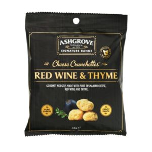 Ashgrove Cheese Red Wine & Thyme Crunchettes