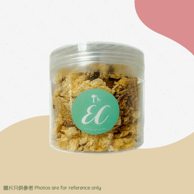 【本地手工製造】EC - 全天然烤焗紅莓燕麥脆片(120克)